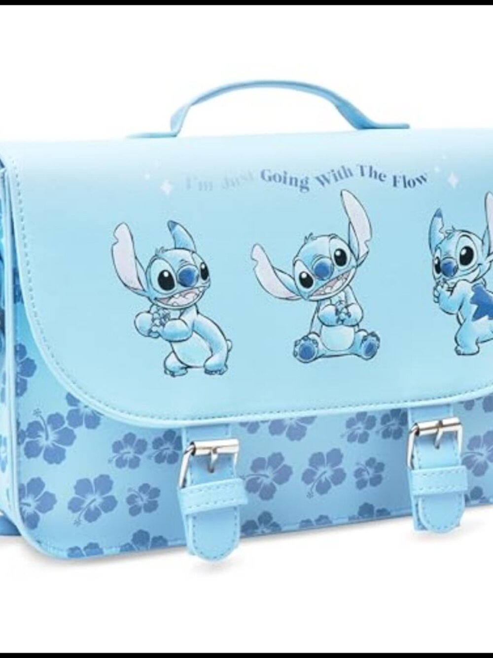 Disney Stitch Crossbody Purse Adjustable Strap Small Shoulder Bag